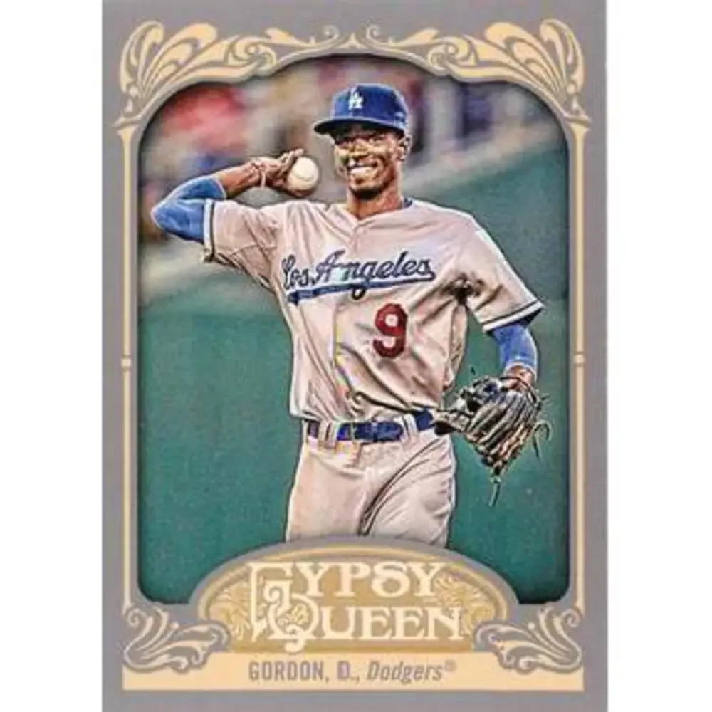 2012 Topps Gypsy Queen Dee Gordon # 124 Los Angeles Dodgers